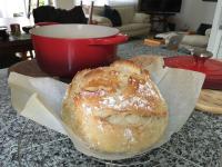 Homemade bread on Sunday morning