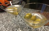 Honoring Niddy's deathday with vodka martinis