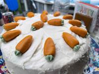 Carrot cake for the 54th birthday