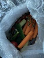 In-flight veggie snacks