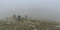 The climb to our lunch spot was up a very, very steep hill