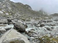 The glacial melt proceeds apace
