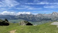 A view of Säntis from Gamsalp