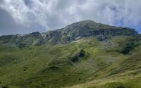 Looking back at the huge ridge above Männlichen