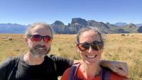 Marco and Diana on the Gamserrugg