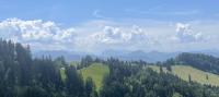Mountains in the distance from Atzmännig