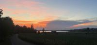 Sunset over the Pfäffikersee