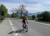 Adi on the Hasenstrick (last climb)