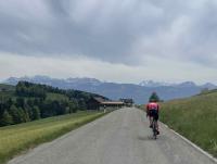 Adi riding from Walde