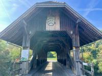 Covered bridge in Glattfelden
