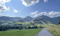 Looking at the hills of Goldingen (Höchhand)
