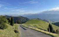 Looking down from the top of the Scheidegg