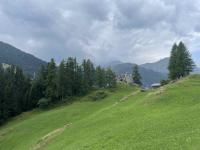 Ruins of an old fort above Splügen
