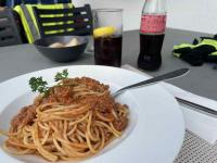 Spaghetti bolognese in San Bernardino Villagio