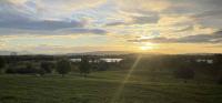 Sunset from Lirennagel (on the way to Oberbalm)