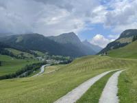 The San Bernardino pass is still way up that valley