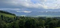 The snowy mountains of Glarus