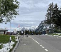 The top of the Sattelegg at the end of... cold and rainy "Eisheiligen" weekend