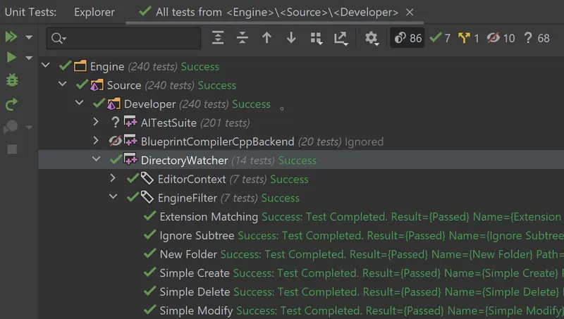 Program Editor Run Test The goal is to test everything automatically > Programming > earthli News