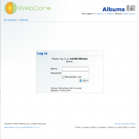 (1) Log in